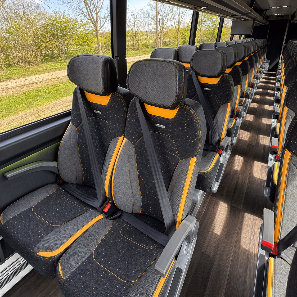 how your starting location and deadhead miles affect charter bus rates in merced