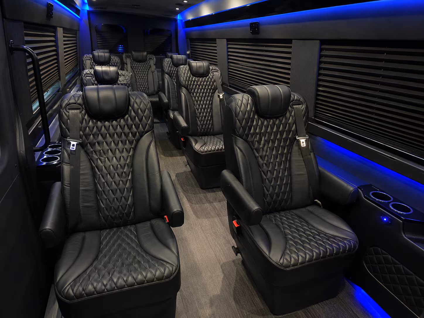 merced airport transportation onboard seating