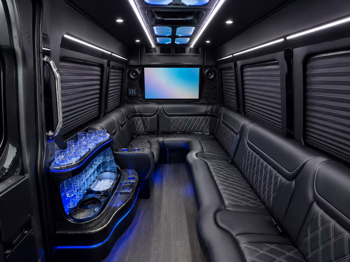 merced long distance transportation onboard seating
