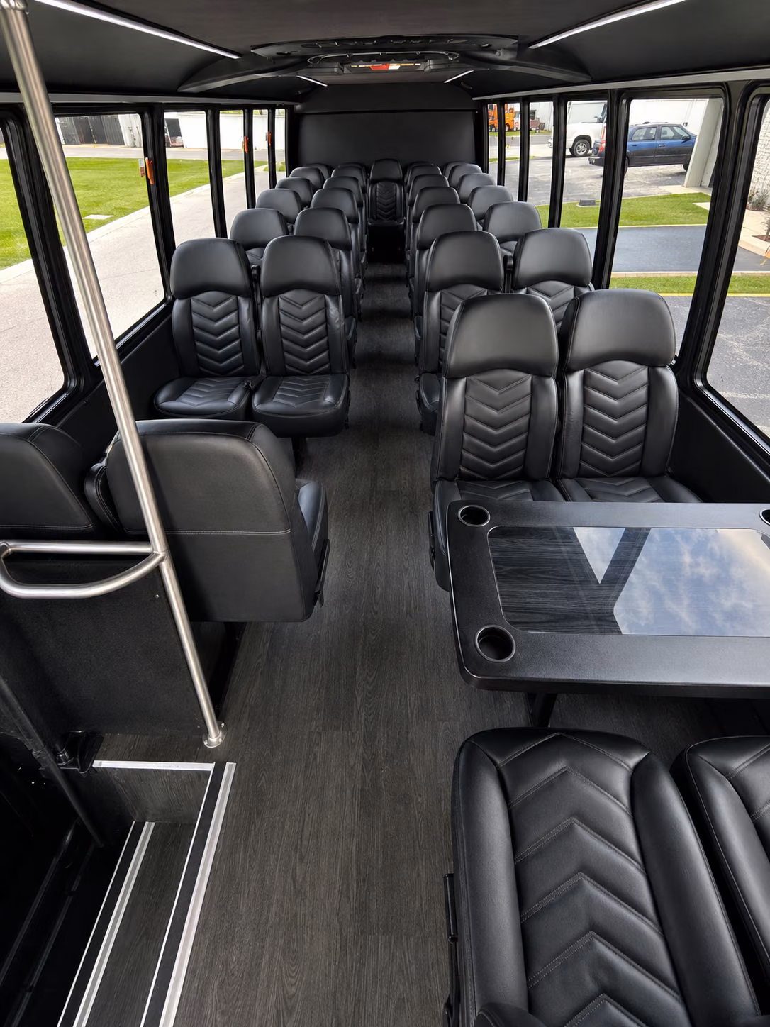 merced school event transportation onboard seating