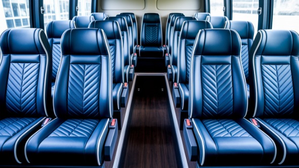 15 passenger minibus inside