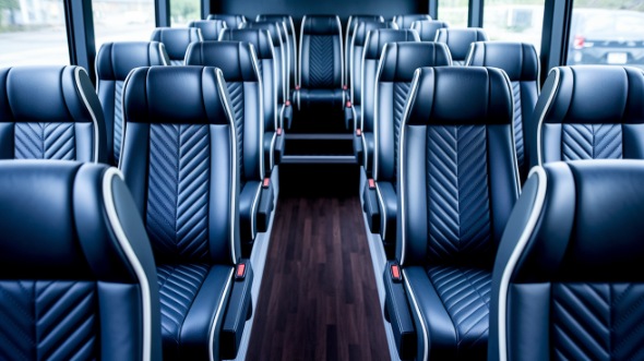 18 passenger minibus inside
