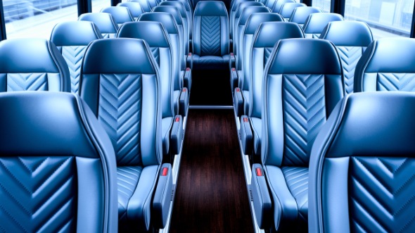 18 passenger minibus interior
