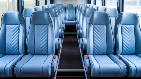 20 passenger minibus interior