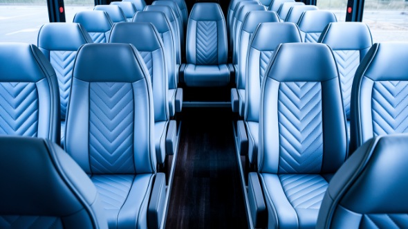 28 passenger minibus inside