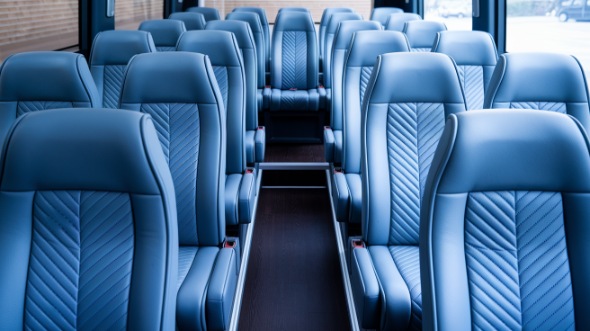 30 passenger minibus inside
