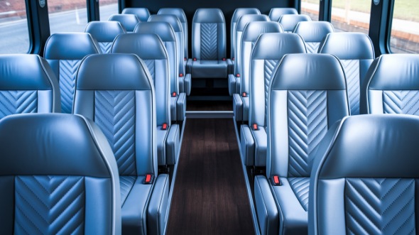 35 passenger minibus inside