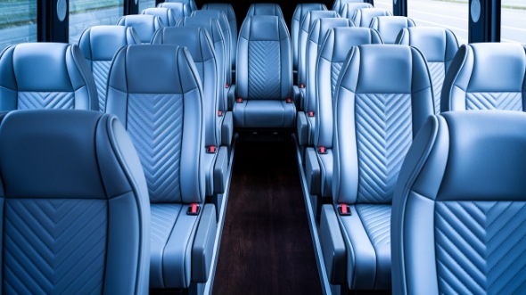 35 passenger minibus interior