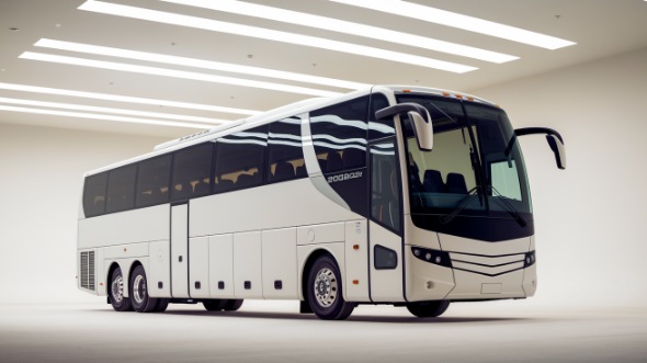 55 passenger charter bus