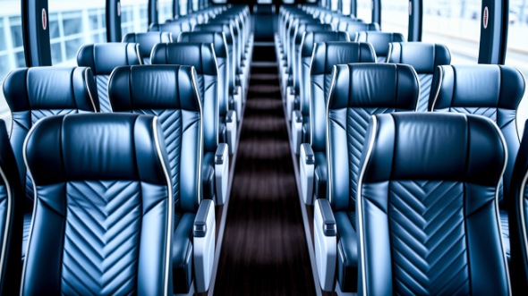 56 passenger charter bus rental