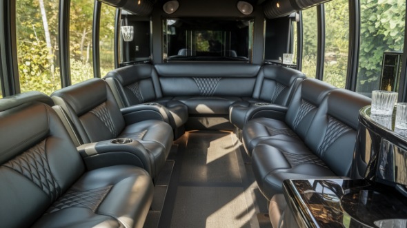 sprinter limo rental interior